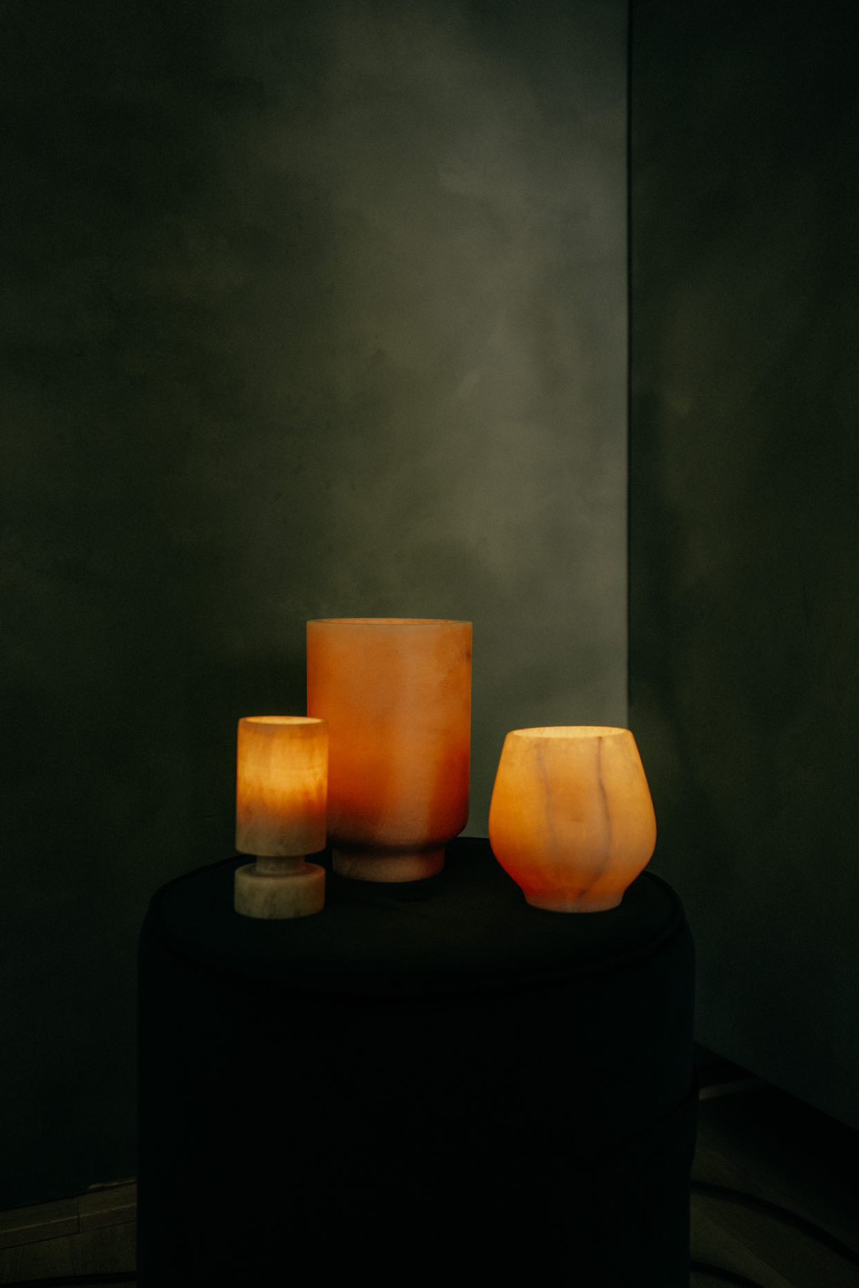 Vase/Votive, Onyx Marble