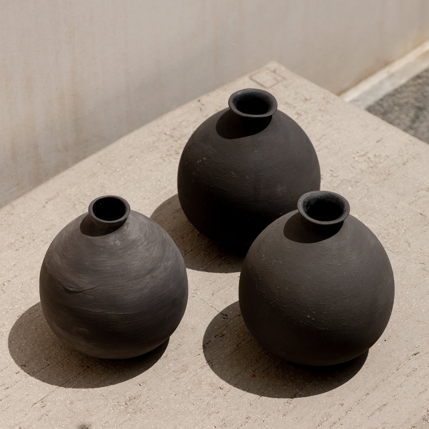 Raku Vase
