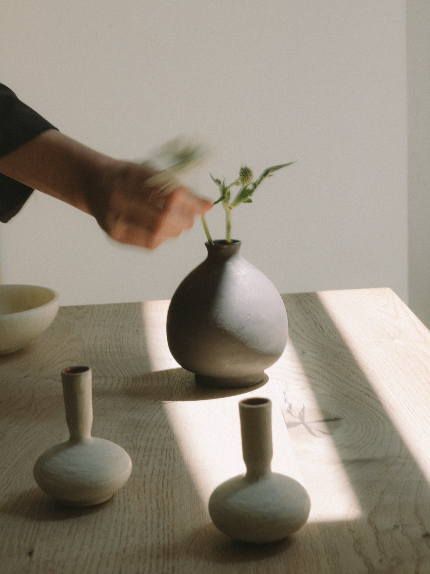 Raku Vase