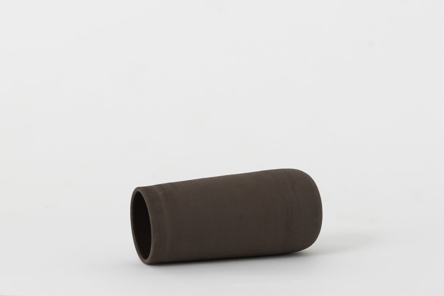 Tall Ceramic Vase, Brown