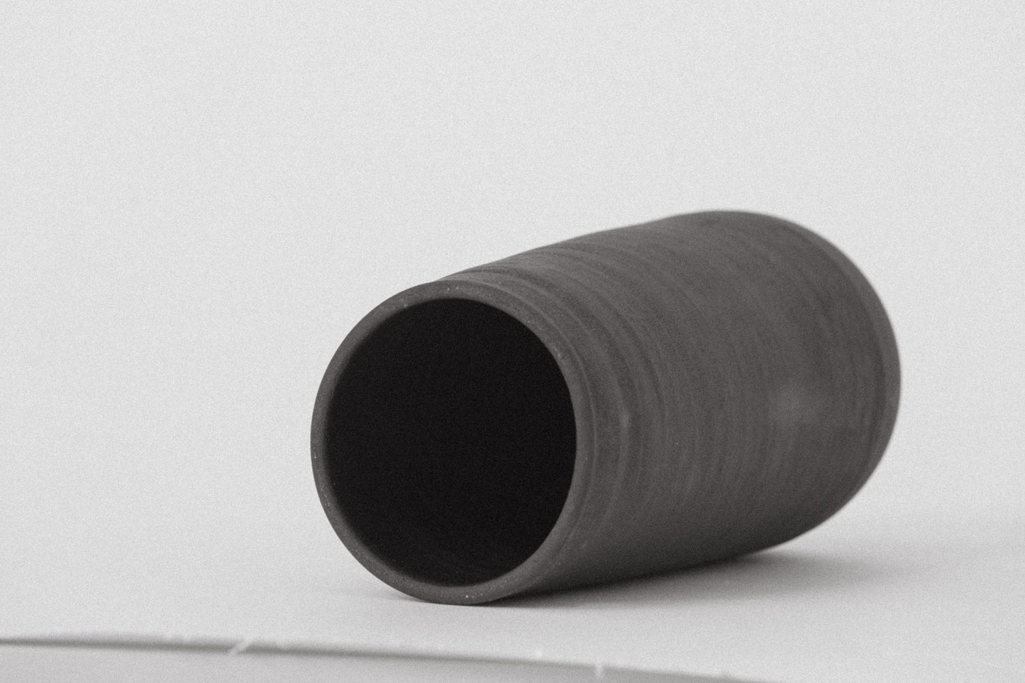Tall Ceramic Vase, Brown