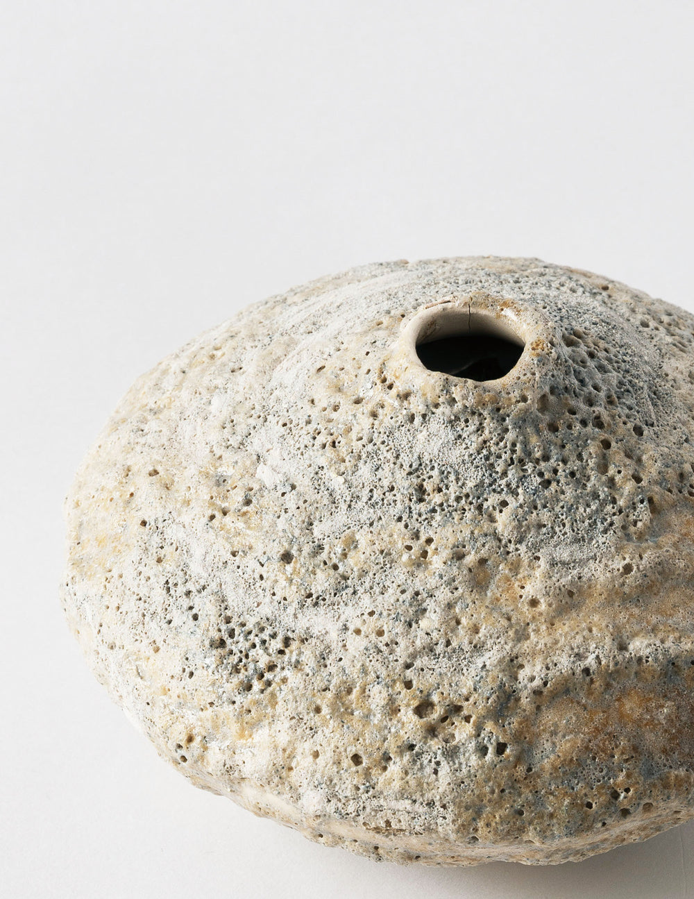 Ceramic Lava Vase, Light