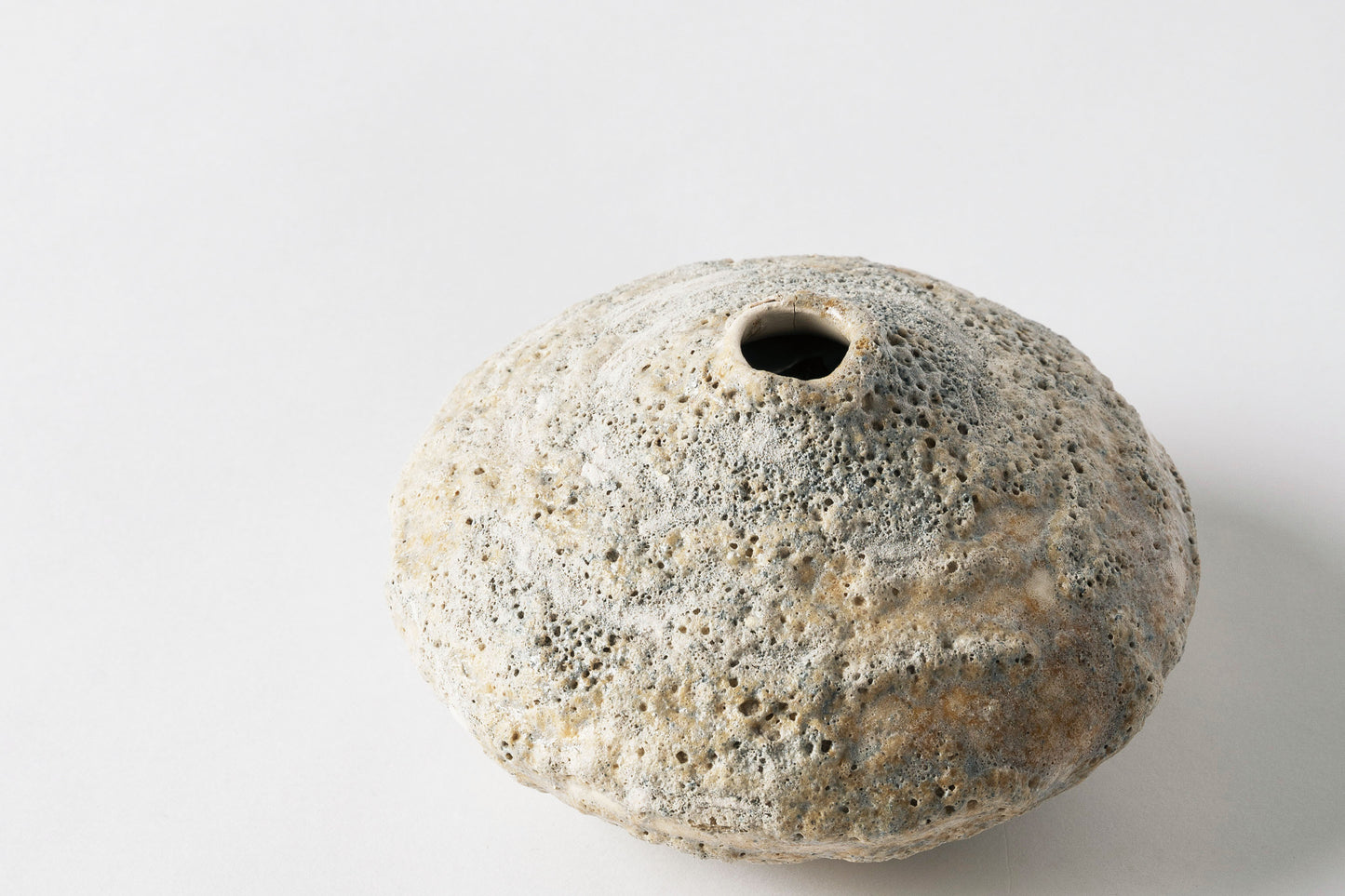 Ceramic Lava Vase, Light