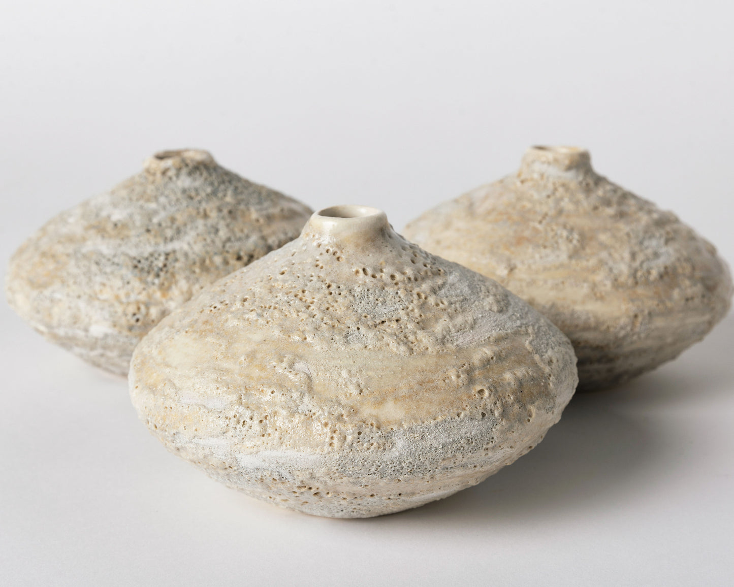 Ceramic Lava Vase, Light