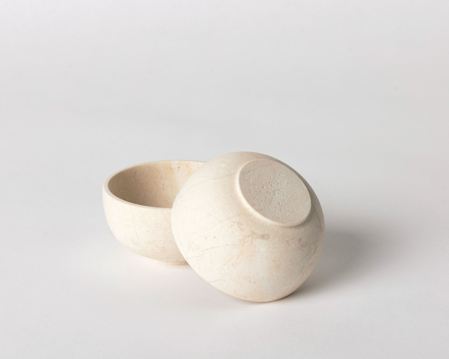 Small Dish, Crema Marfil Marble