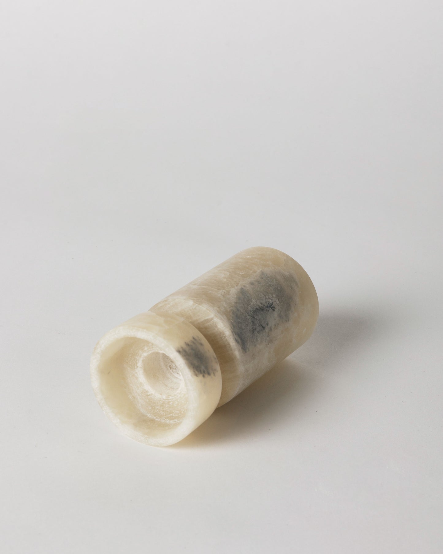 Vase/Candle Holder, Onyx Marble