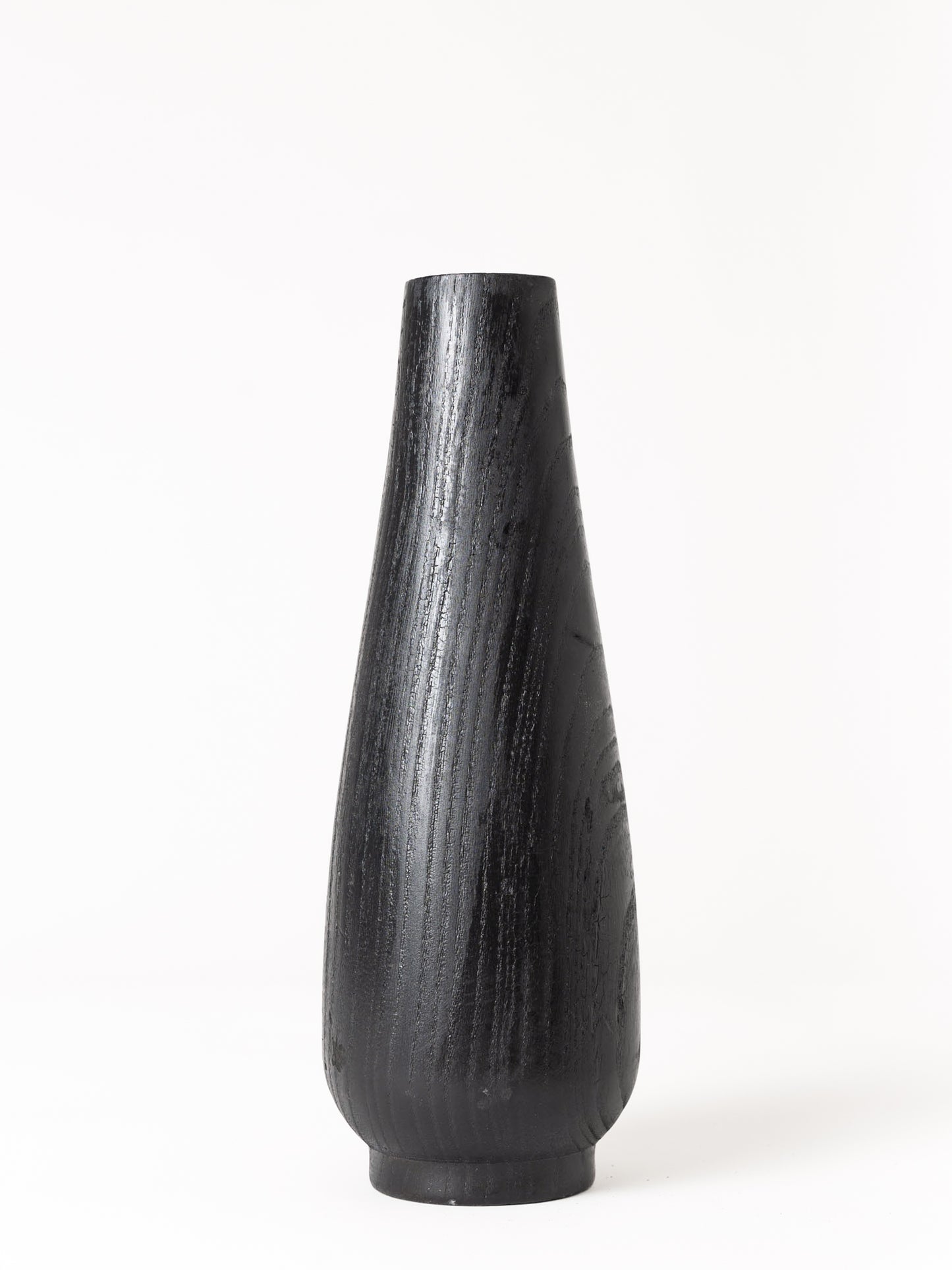 Burnt Wood Vase, Narrow