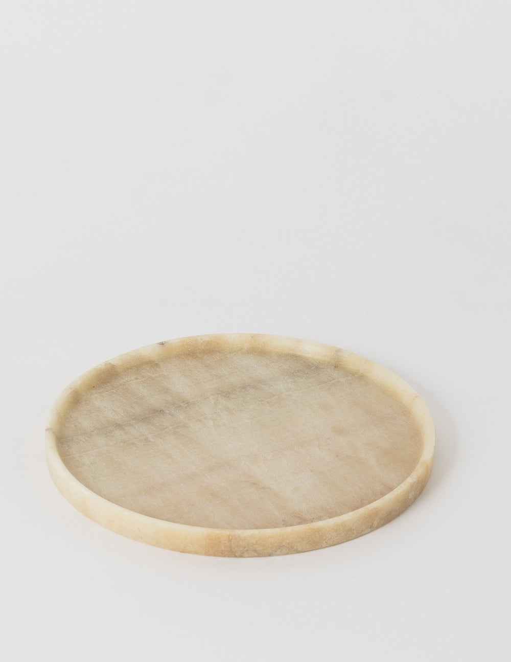 Round Tray, Onyx Marble