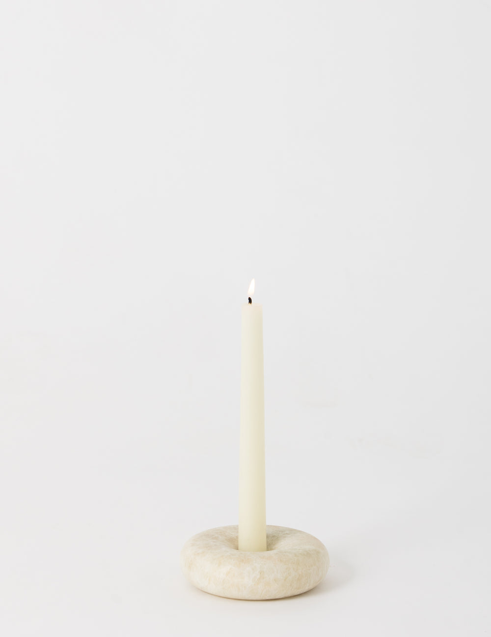 Donut Candle Holder, Onyx Mable
