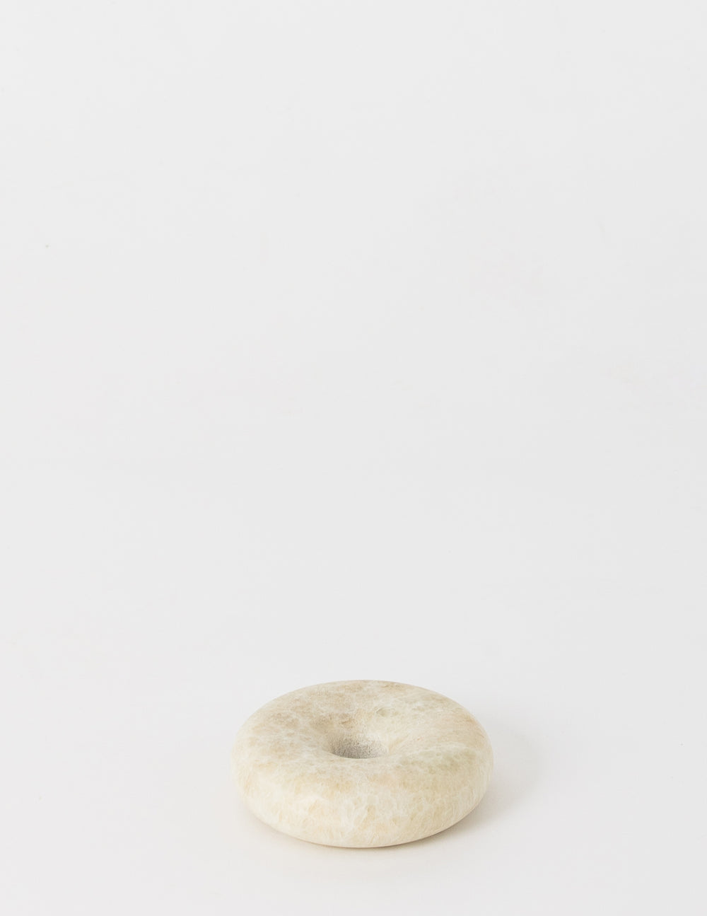Donut Candle Holder, Onyx Mable