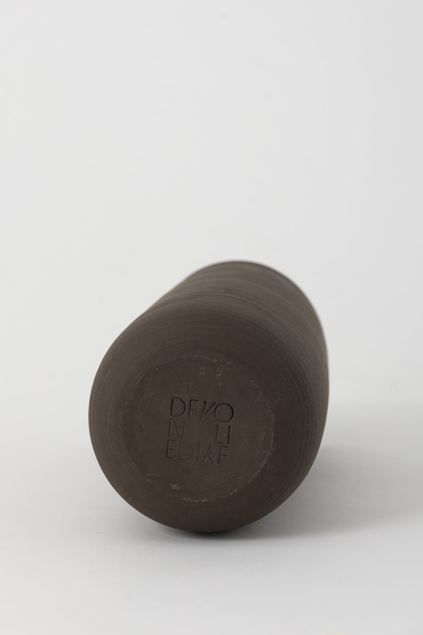 Tall Ceramic Vase, Brown