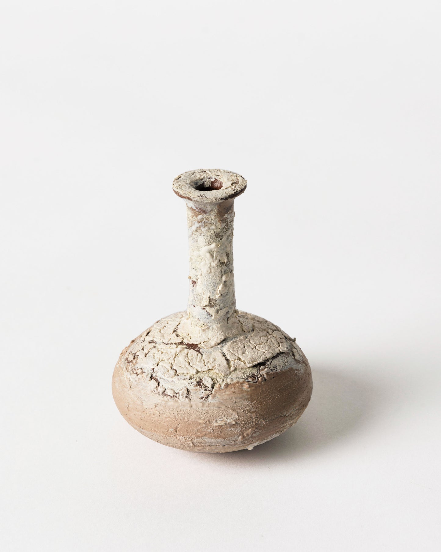 Ceramic Mini Vase, Crackled