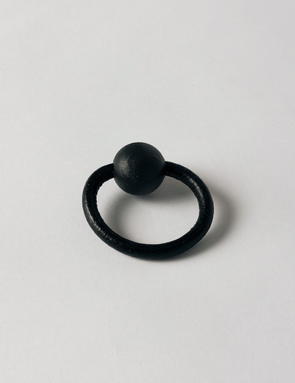 Ball Napkin Ring, Black