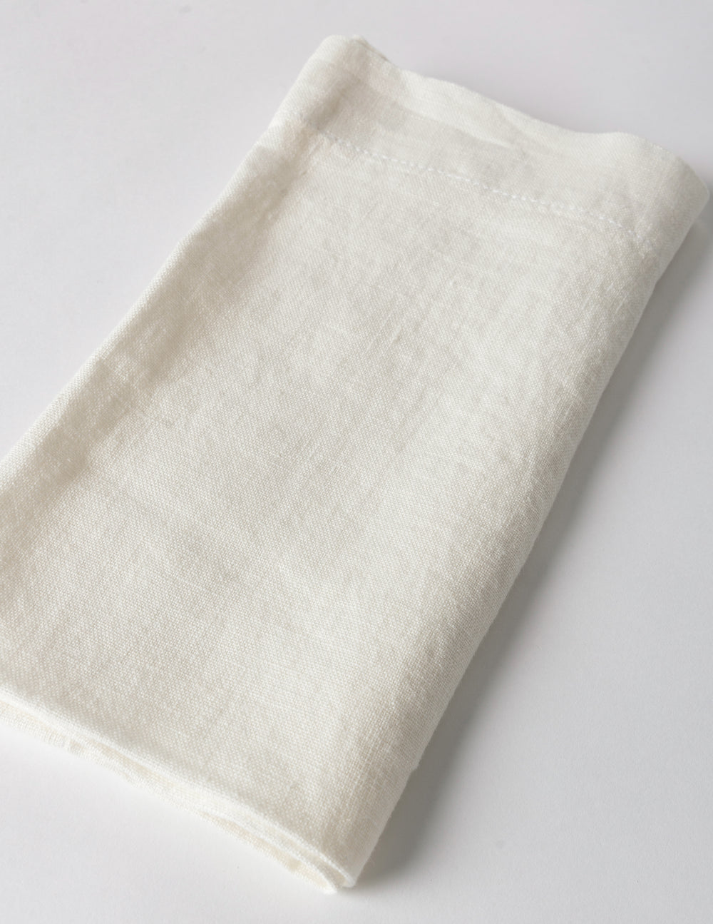 Turkish Linen Napkins, Ivory