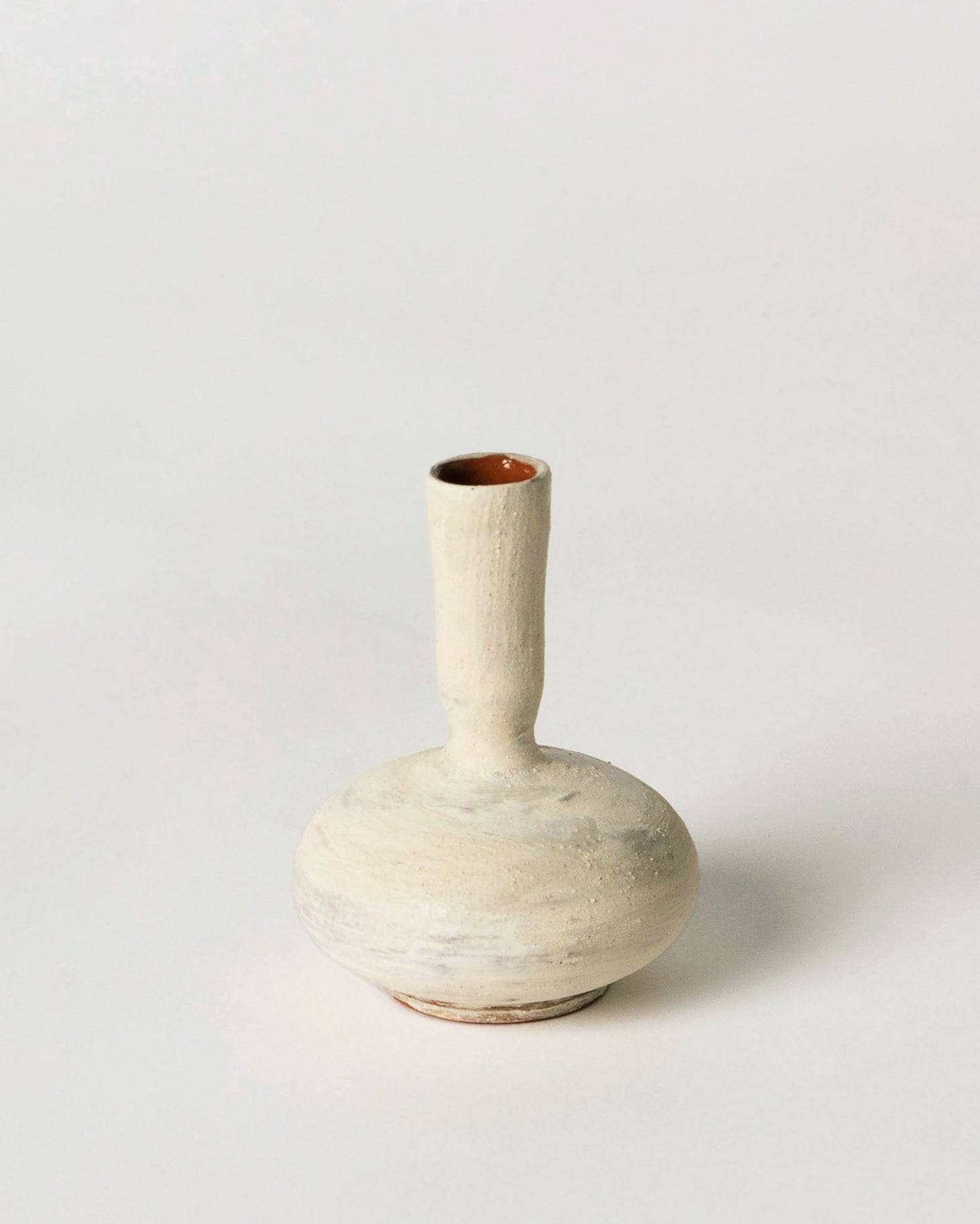 Ceramic Mini Vase, White